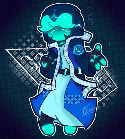 (2025) artwork of my sona fizzy for an upcoming project