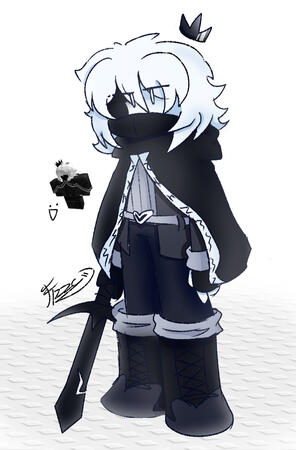 (2025) artwork of enid from white void