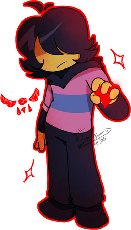 (2025) artfight attack on crabcounty featuring their deltaswap kris