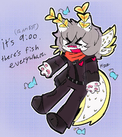 (2025) birthday art for CITYSTREETFUNK featuring his oc lootbug