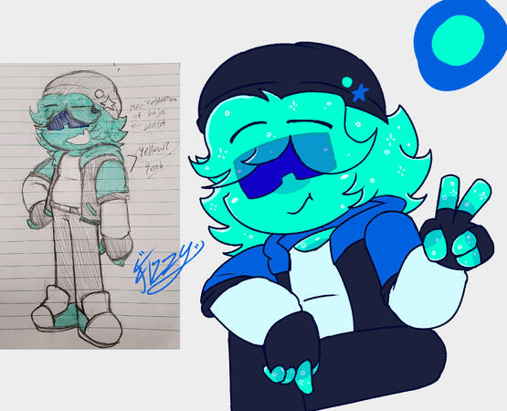 (2025) design process of my sona, fizzy