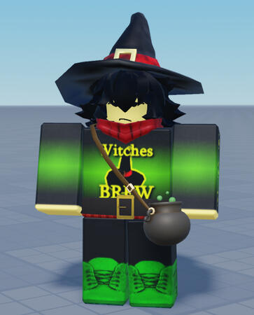 (2025) my take on a witches brew oc. their name is sage